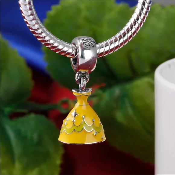 New Disney 925-Charm Bead Fit Necklace Bracelet - Picture 3 of 7